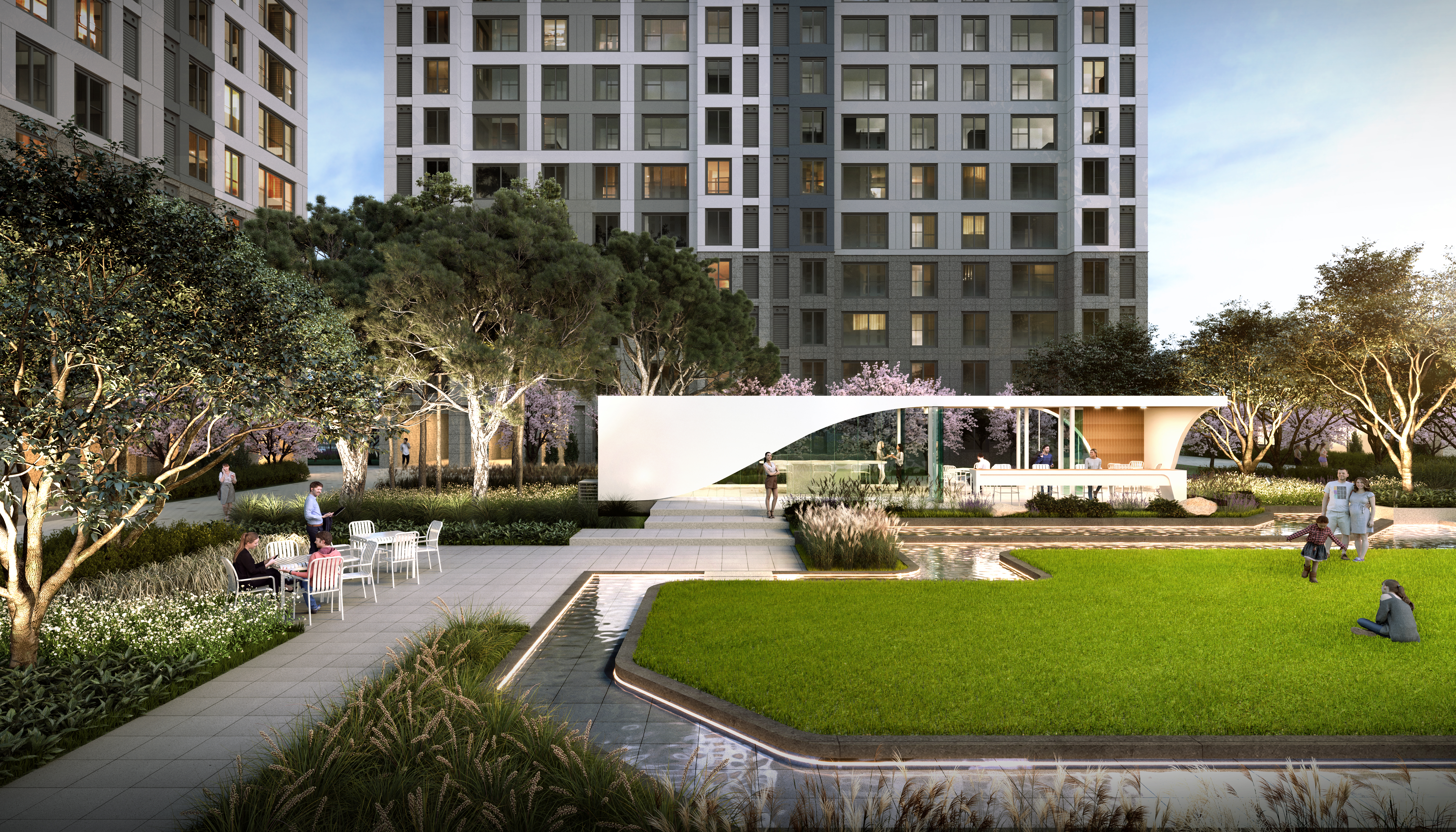 갤러리가든필드 조경